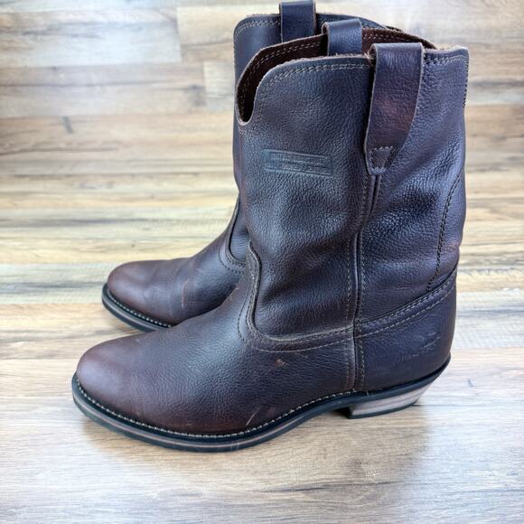 AdTec 11" 11.5 Ranch Wellington western Full Grain Oil Tanned Leather bo… - Picture 1 of 10